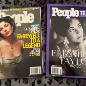 Elizabeth Taylor tribute Memoir magazines